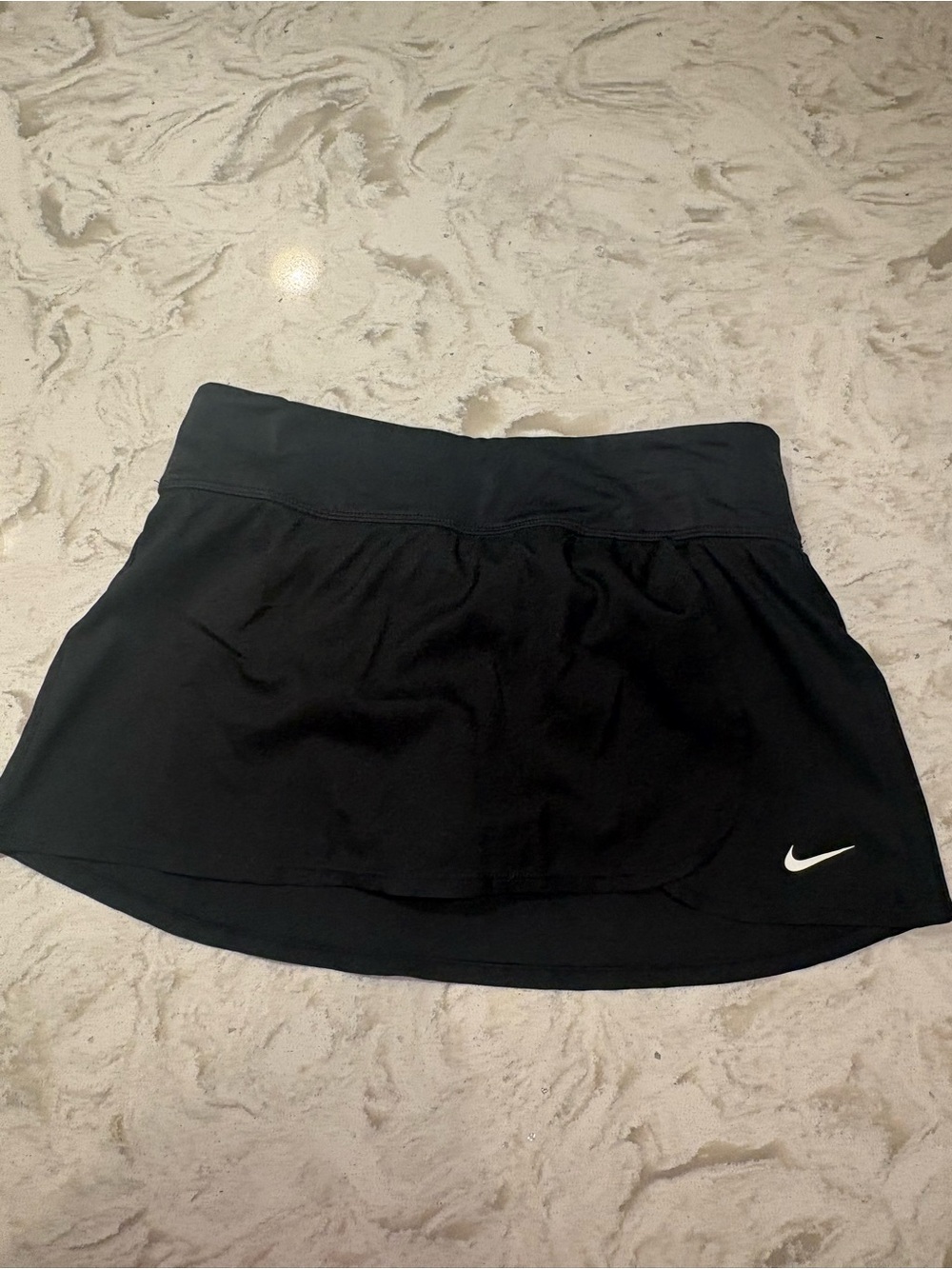 Nike Black Skort with White Swoosh
